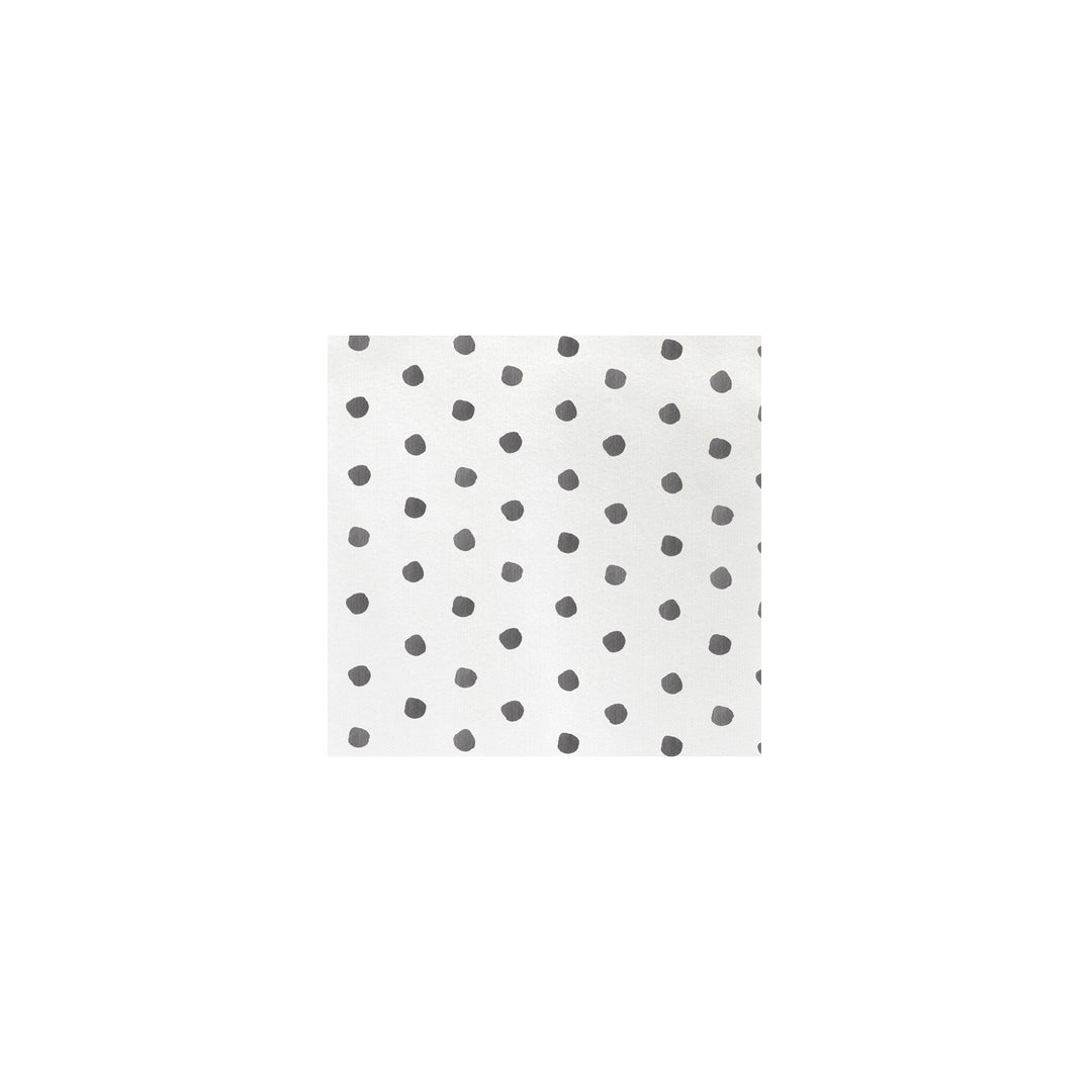 Vietri Papersoft Cocktail Napkins, Dot Gray