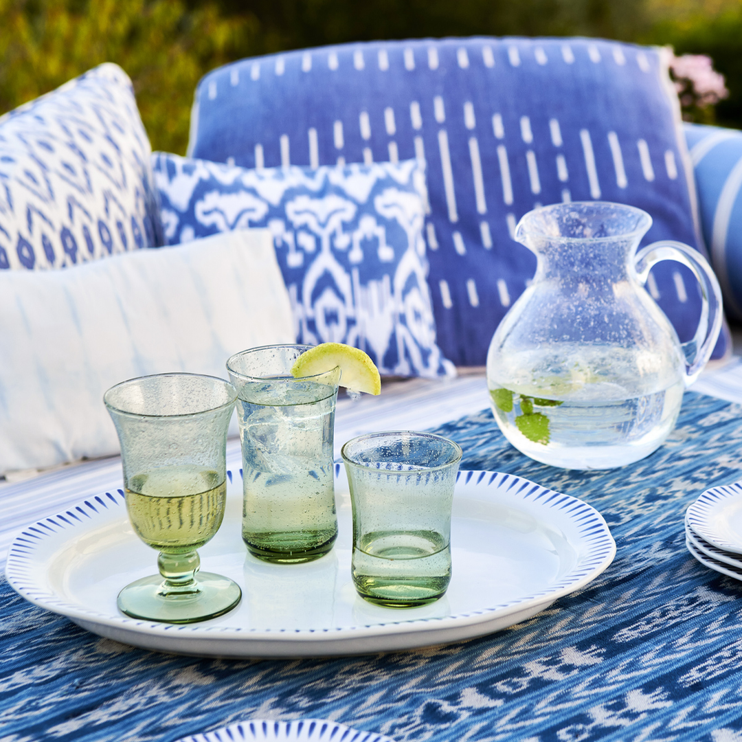 Juliska Provence Glass Basil Large Tumbler