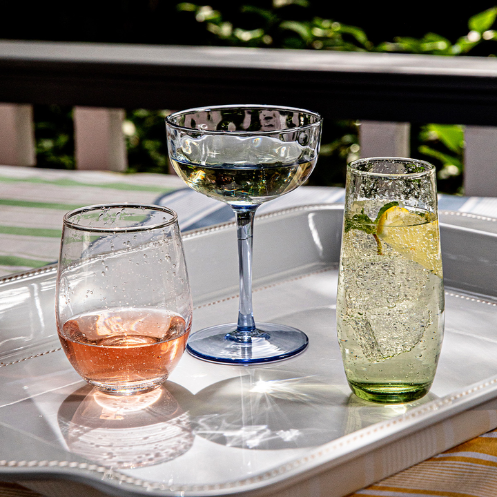 Juliska Provence Glass Basil Flute