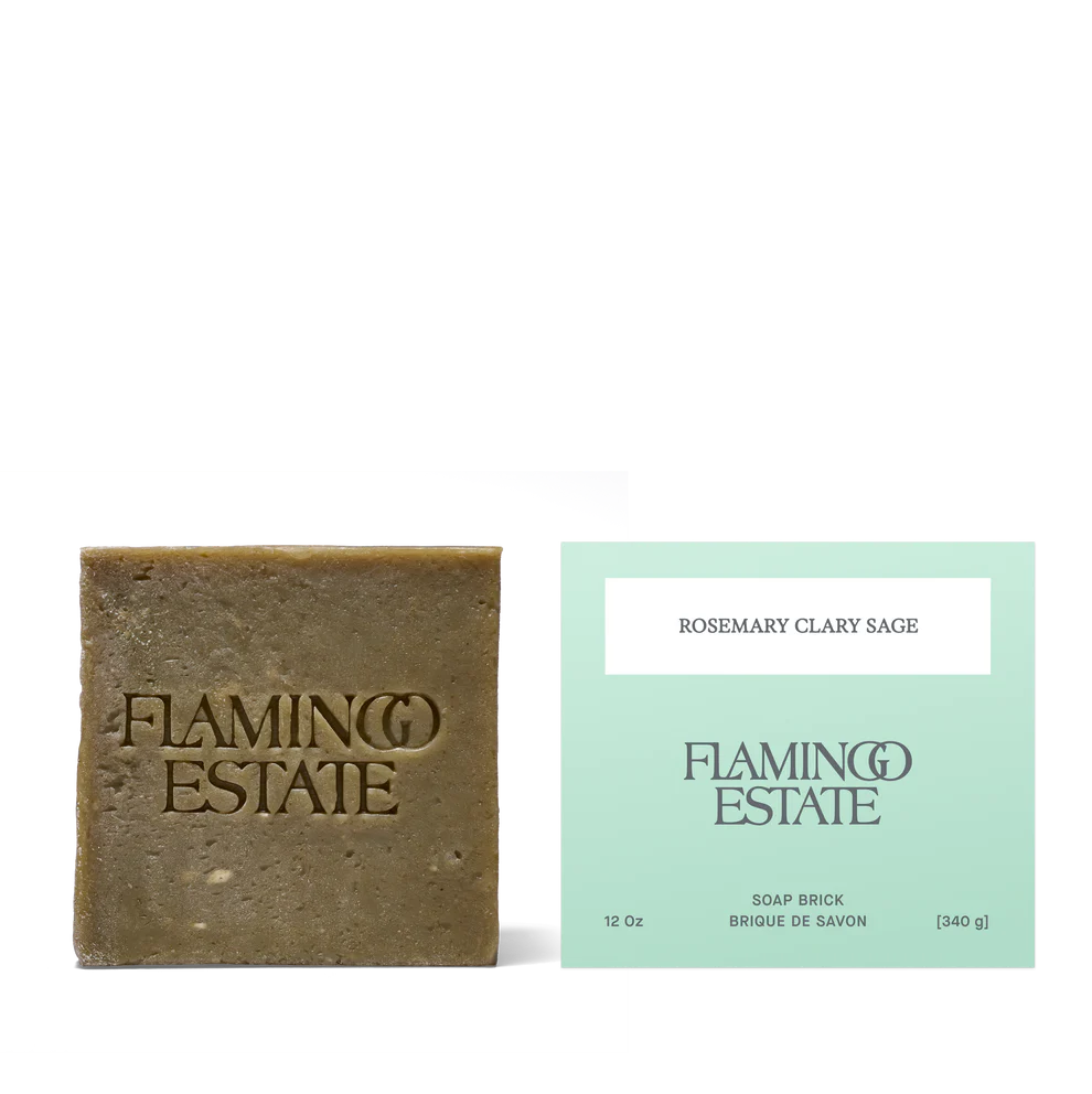 Rosemary Green Leaf Parsley Soap Brick