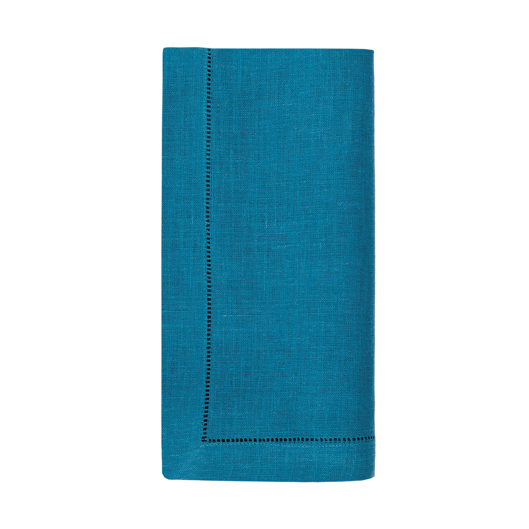 Sferra Festival Teal Dinner Napkin Set/4