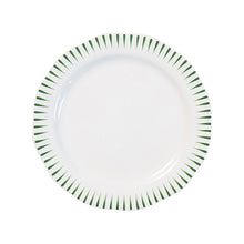 Load image into Gallery viewer, Juliska Sitio Stripe Basil Dinner Plate
