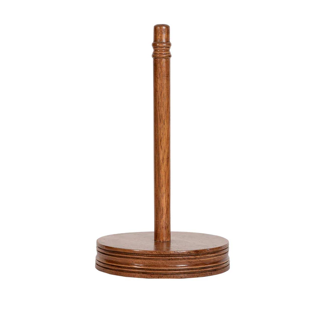 Wooden paper towel holder 