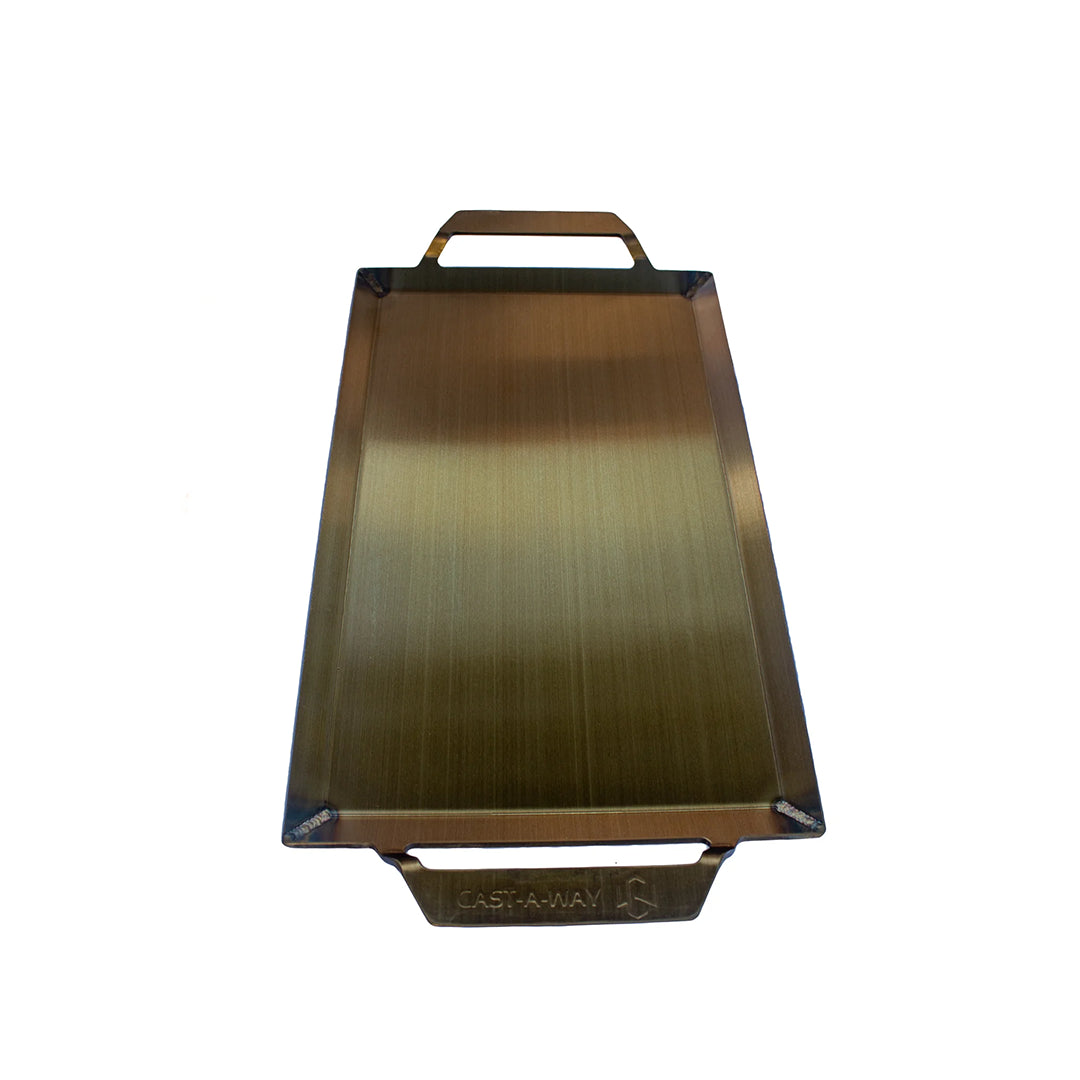 a large carbon steel griddle 