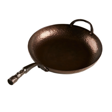 Load image into Gallery viewer, Smithey Ironware Carbon Steel Deep Farmhouse Skillet
