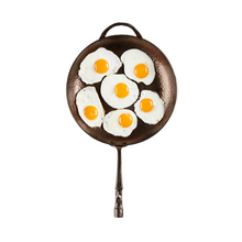Load image into Gallery viewer, Smithey Ironware Carbon Steel Deep Farmhouse Skillet with Eggs
