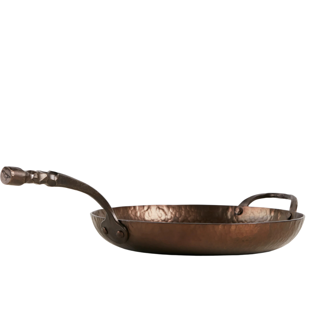 Smithey Ironware Carbon Steel Deep Farmhouse Skillet