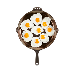 Smithey Ironware No. 14 Skillet With Eggs