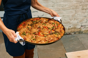 Smithey Carbon Steel Paella Pan