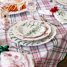 Load image into Gallery viewer, Juliska Merry Tartan Red &amp; Green Tablecloth
