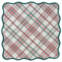 Load image into Gallery viewer, Juliska Merry Tartan Red &amp; Green Tablecloth
