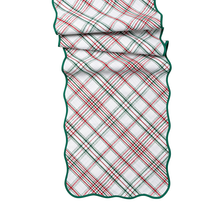 Load image into Gallery viewer, Juliska Merry Tartan Red &amp; Green Runner
