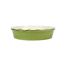 Load image into Gallery viewer, Vietri Bakers Green Pie and Quiche Pan
