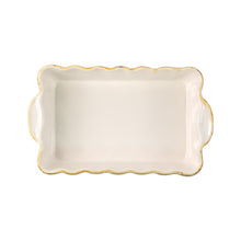 Load image into Gallery viewer, vietri italian bakers green rectangular small top view
