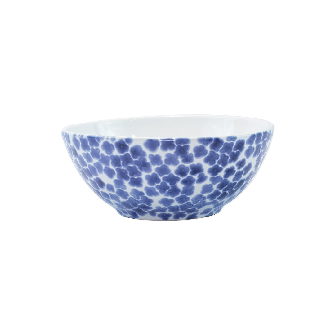 Vietri Santorini Flower Small Serving Bowl