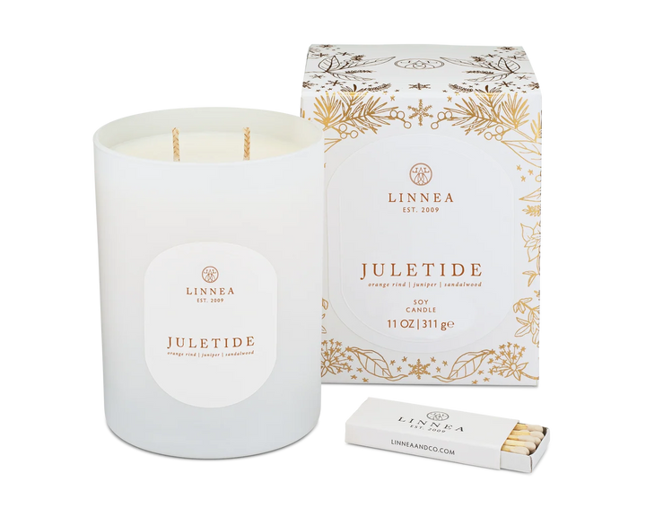 Linnea & Co. Juletide 2-Wick Candle