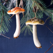 Load image into Gallery viewer, Wild Foam Mushroom Cluster Ornament, Large
