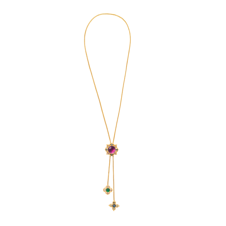 Contessa Bolero Necklace, 24" Multi