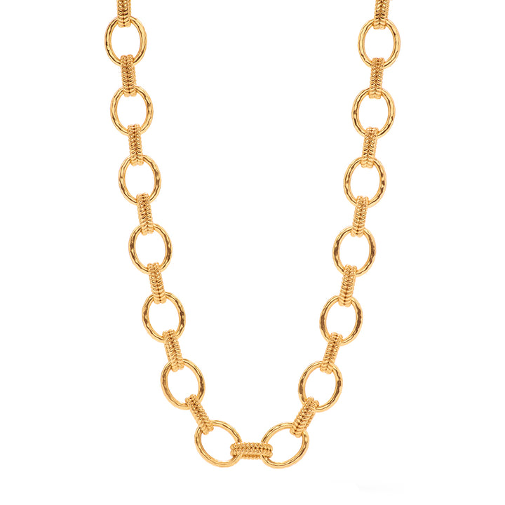 Gold chain necklace