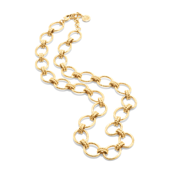 Gold chain necklace