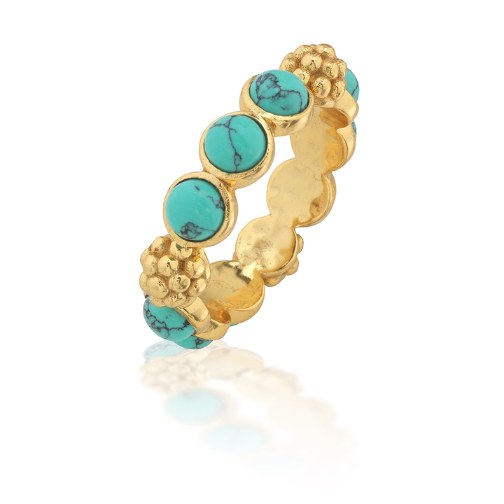 Berry Gem Ring, Turquoise