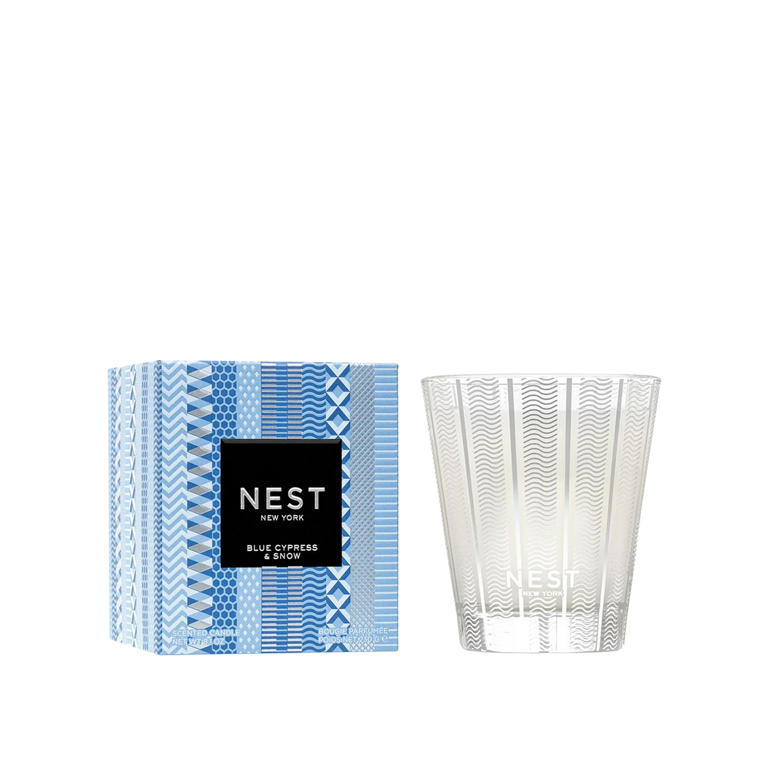 Nest Blue Cypress & Snow Classic Candle
