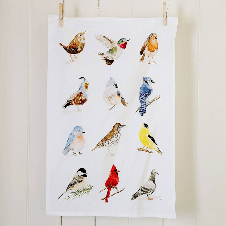Birds Cotton Tea Towel