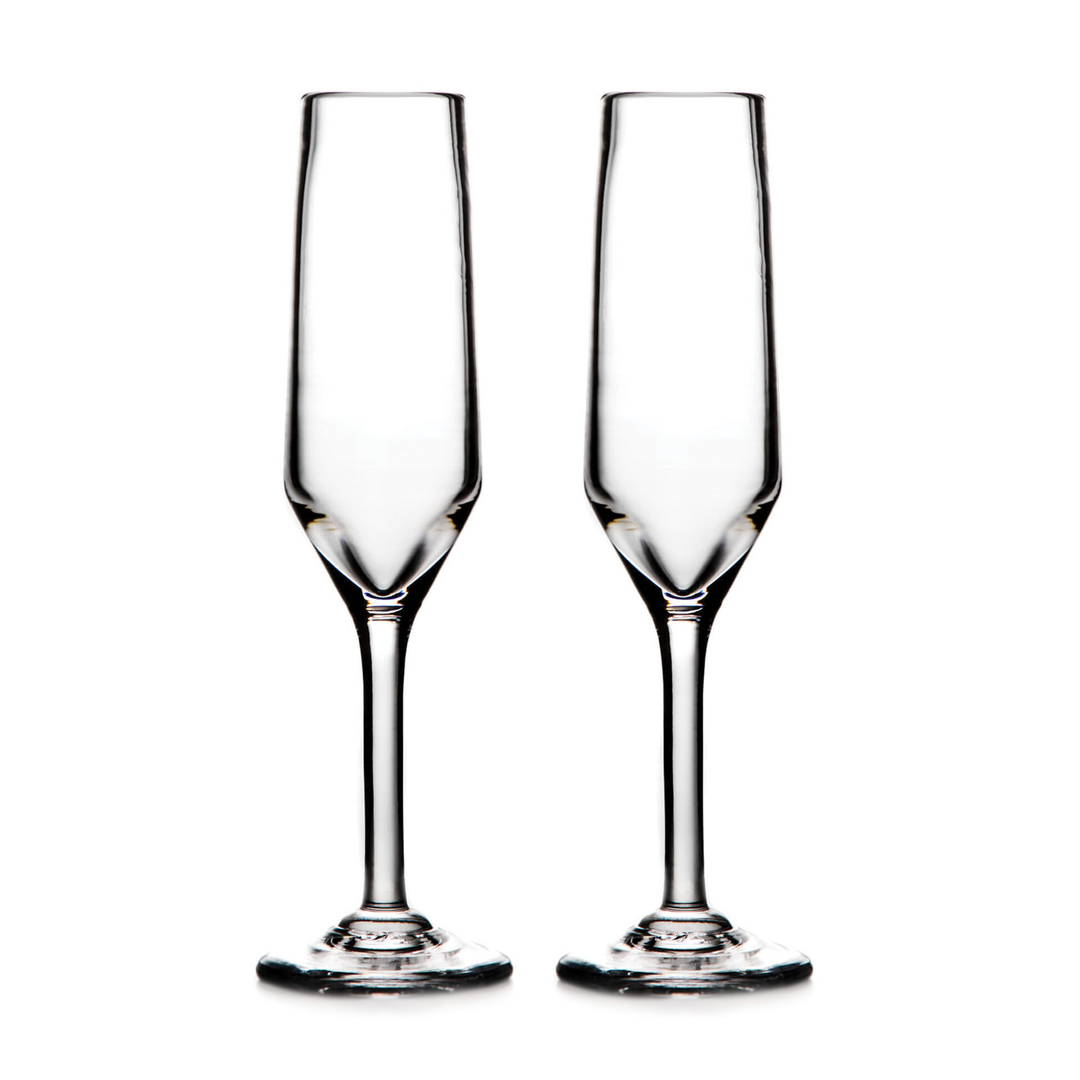 Simon Pearce Bristol Champagne Flute Set
