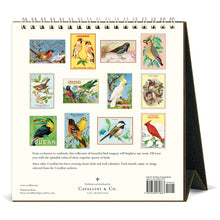 Load image into Gallery viewer, Vintage Birds 2024 Desk Calendar
