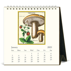 Foraging 2025 Desk Calendar