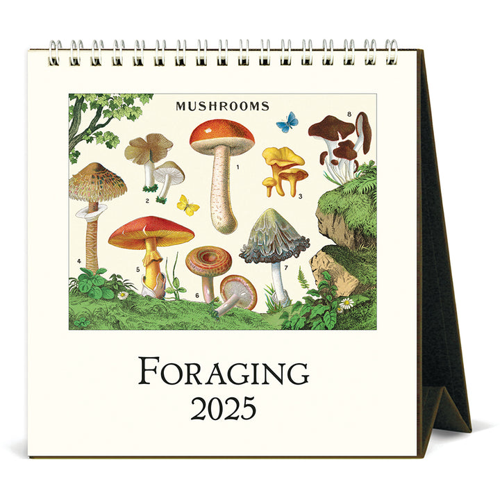 Foraging 2025 Desk Calendar