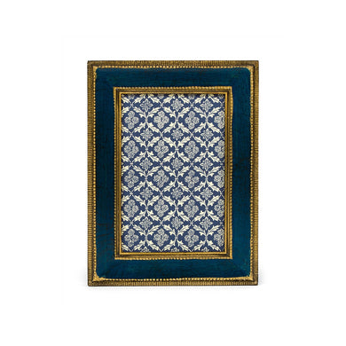 Cavallini Classico Blue Florentine Frame, 4x6