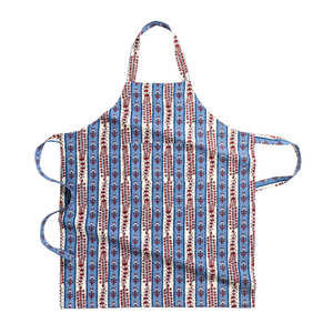 couleur nature Avignon Red & Blue Apron