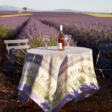 Load image into Gallery viewer, French Lavender Tablecloth
