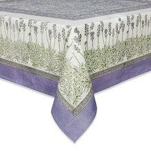 Load image into Gallery viewer, couleur nature french lavendar tablecloth
