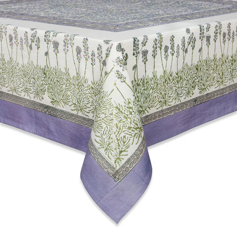 couleur nature french lavendar tablecloth