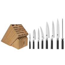 Load image into Gallery viewer, Shun Cutlery Classic 9 Pc Chef&#39;s Choice Block
