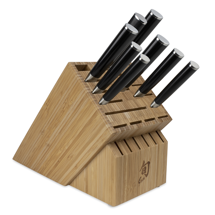 Shun Cutlery Classic 9 Pc Chef's Choice Block