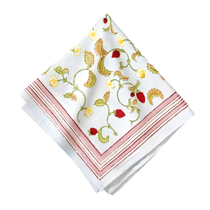 Fraises des Bois Napkin Set/6