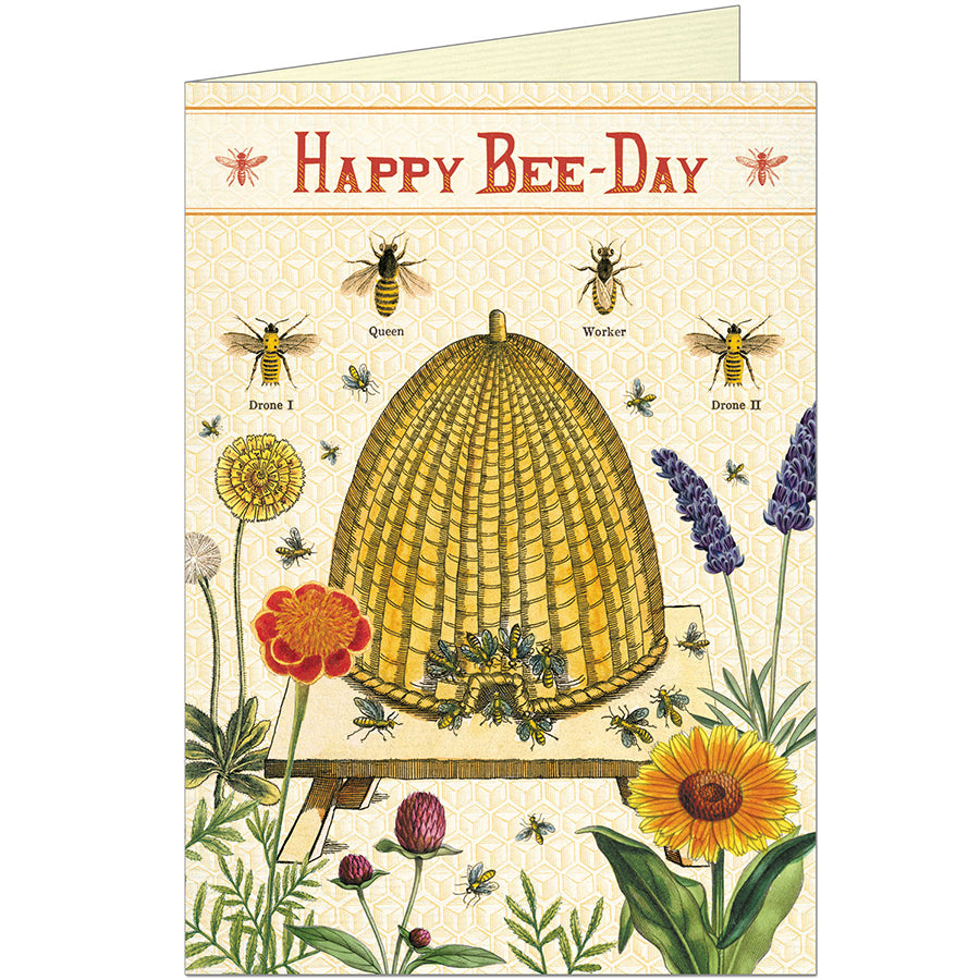 Happy Birthday Bee Card