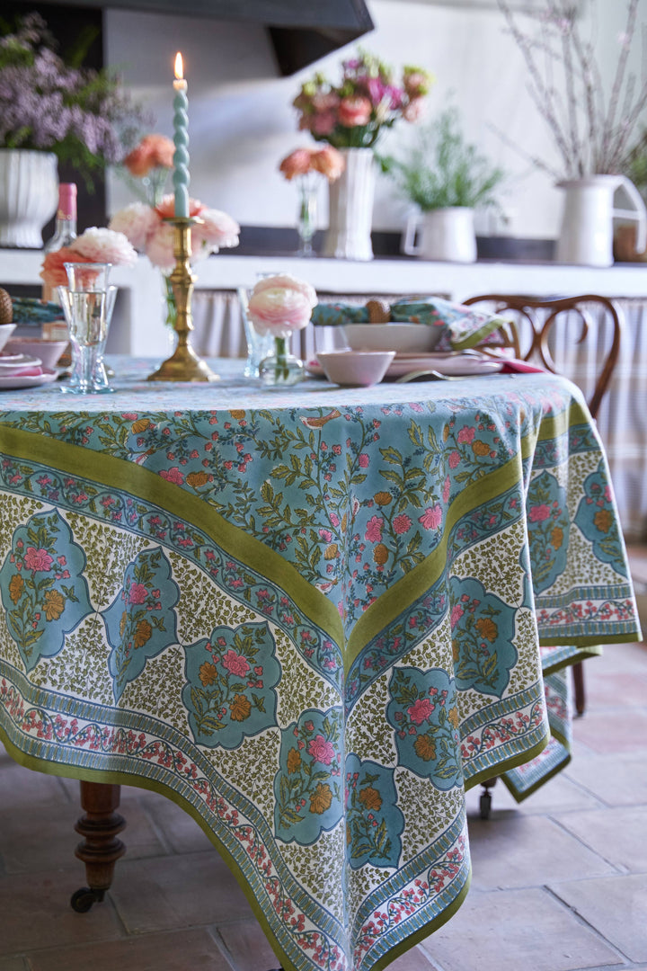 Giverny Multicolor Tablecloth
