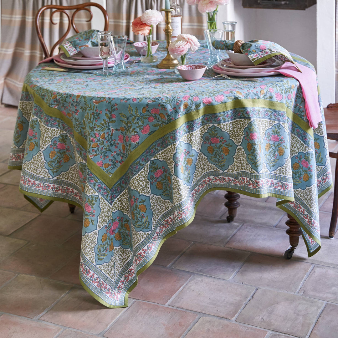 Giverny Multicolor Tablecloth