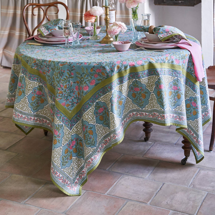 Giverny Multicolor Tablecloth