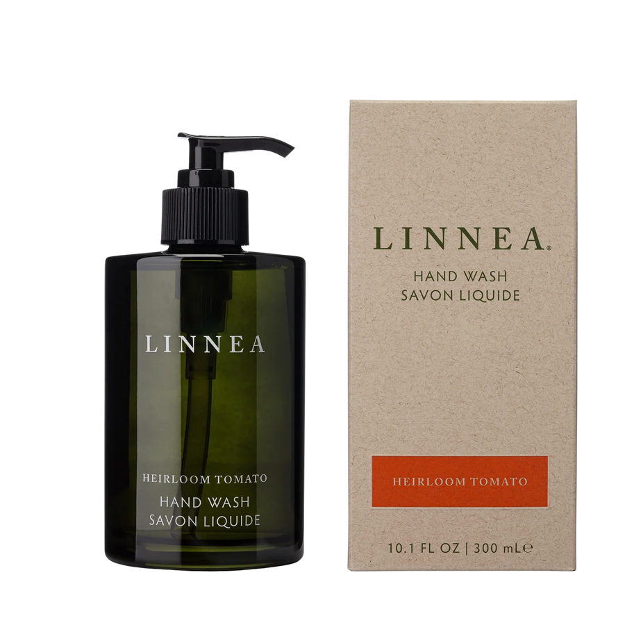 LINNEA hand wash bottle and packaging 