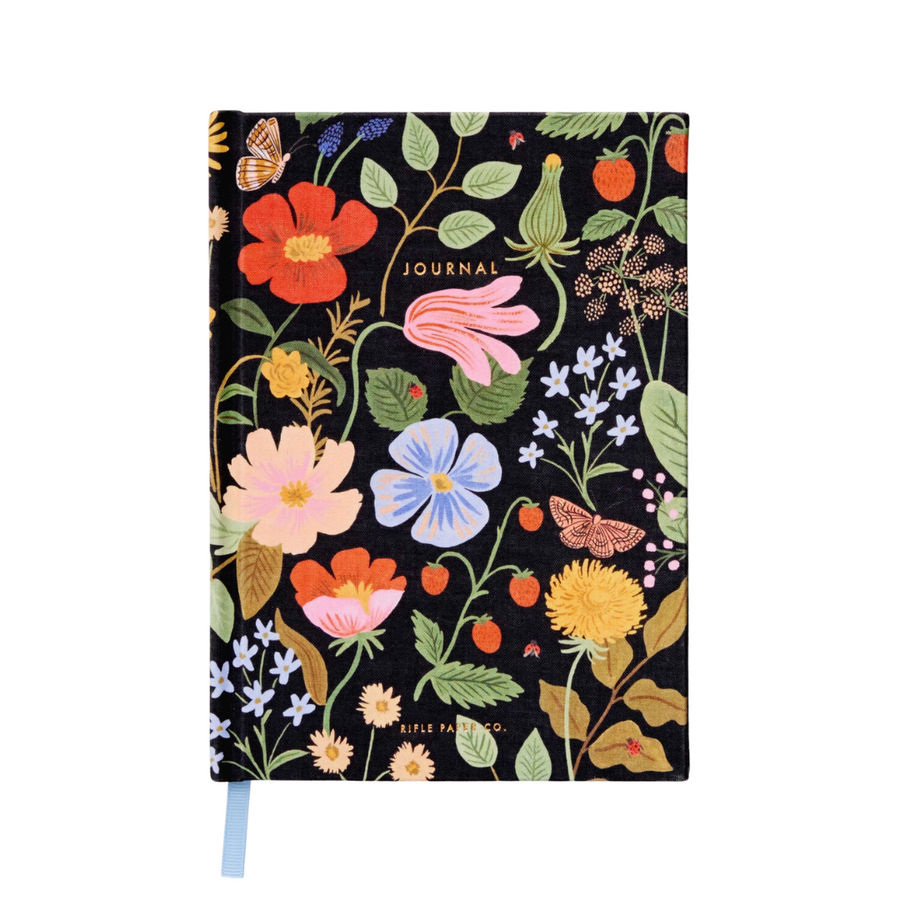 Strawberry Fields Fabric Journal