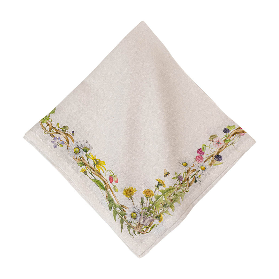 Juliska Meadow Walk Linen Multi Napkin