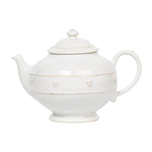 Load image into Gallery viewer, Juliska berry and thread whitewash teapot
