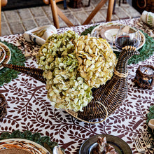 Load image into Gallery viewer, Juliska Devon Willow Pheasant on table with flowers
