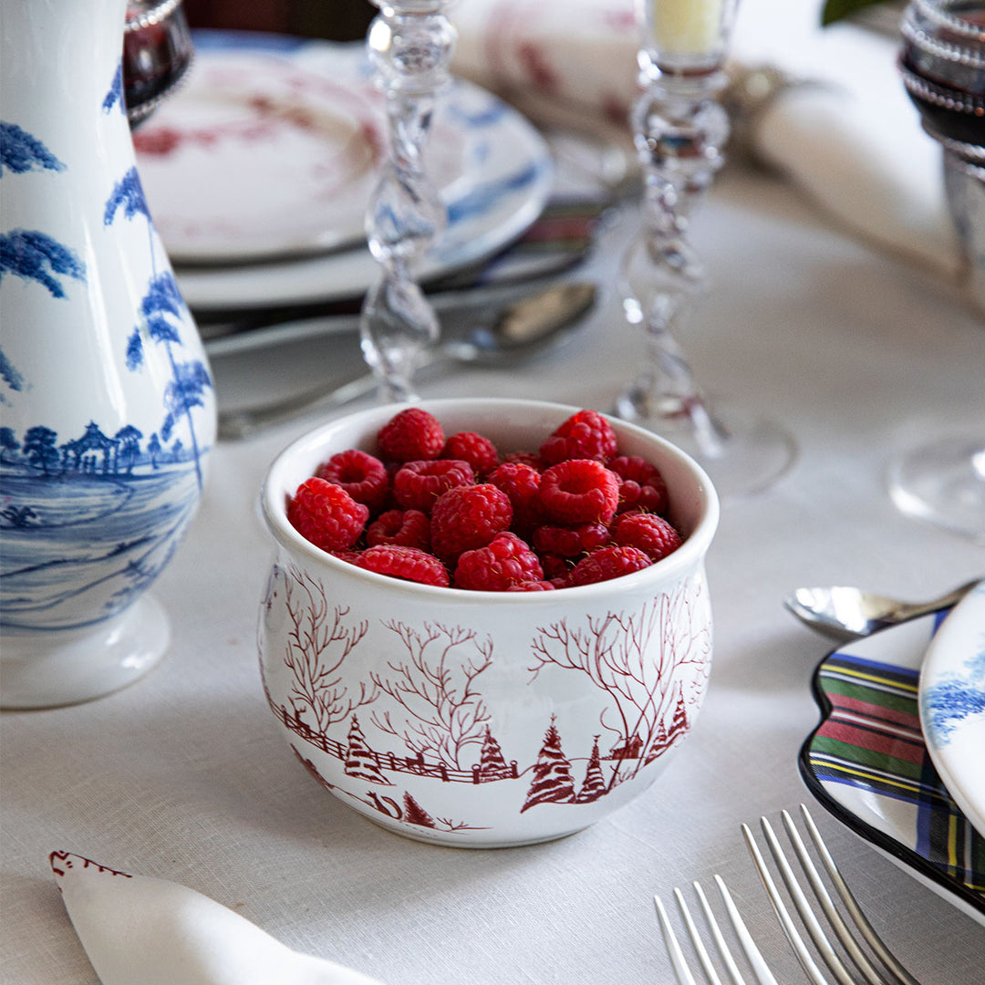 Juliska Country Estate Winter Frolic Ruby Comfort Bowl