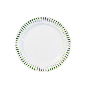 Juliska Sitio Stripe Basil Dessert/Salad Plate